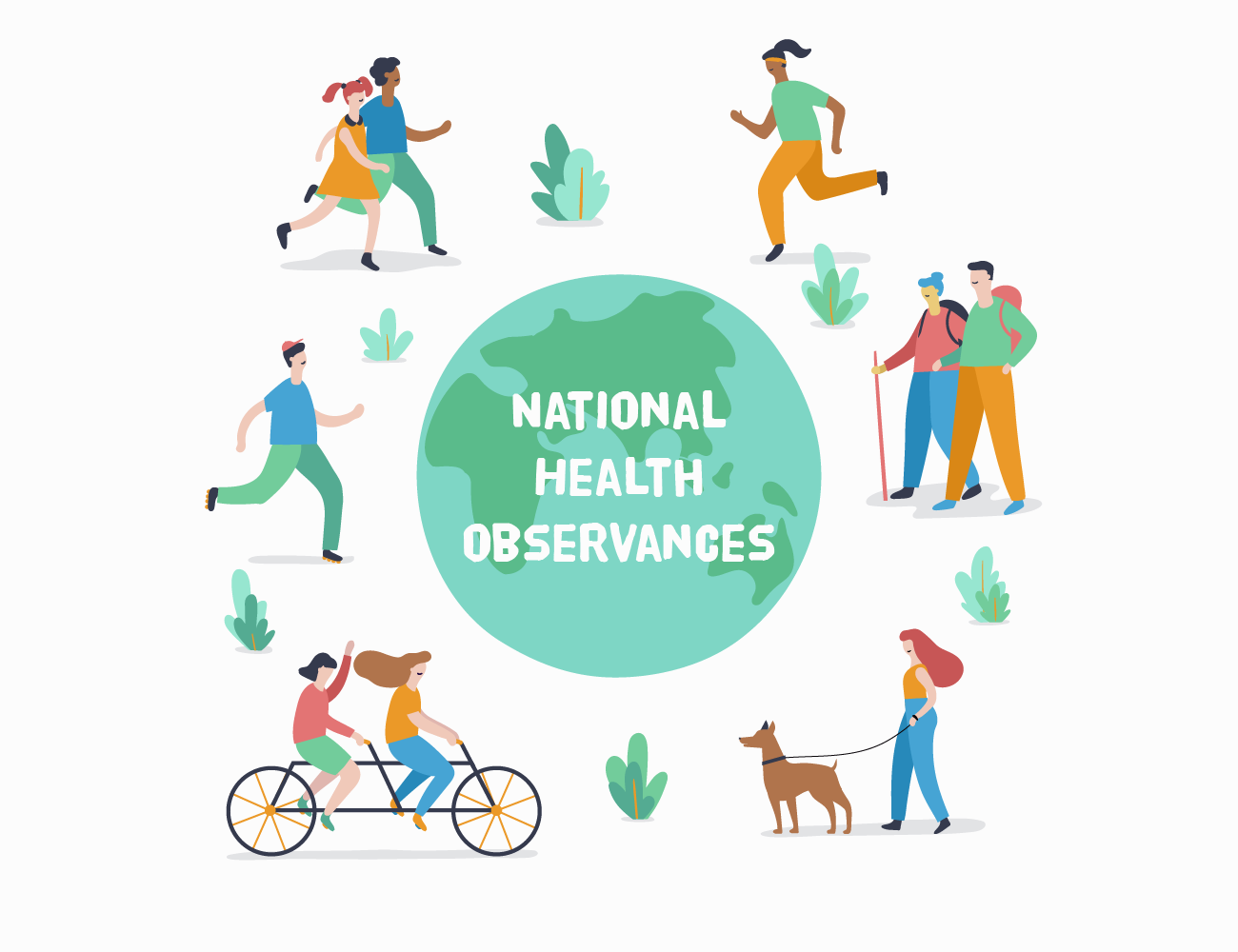 National Health Observances Calendar Wellable